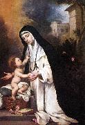 MURILLO, Bartolome Esteban, St Rose of Lima sg